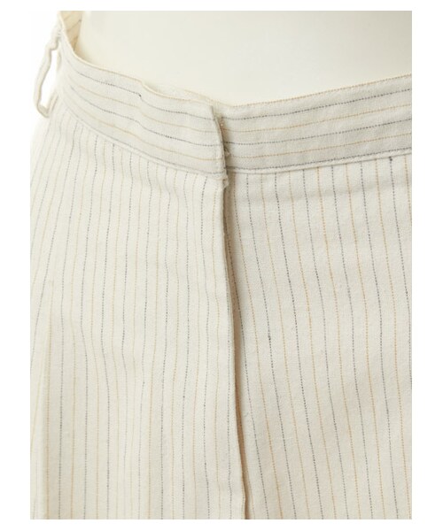 DRWCYS（ドロシーズ）の「ストライプガウチョパンツ（パンツ・レディース・ホワイト/ネイビー）」の6枚目の写真