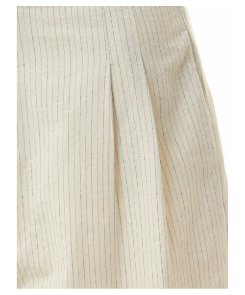 DRWCYS（ドロシーズ）の「ストライプガウチョパンツ（パンツ・レディース・ホワイト/ネイビー）」の7枚目の写真