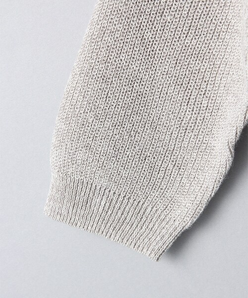 JEANASIS（ジーナシス）の「2PニットレイヤードVネック7S（トップス・レディース・オフホワイト(05)/ブラック(09)/グレー(15)/ブルー(85)・FREE）」の9枚目の写真