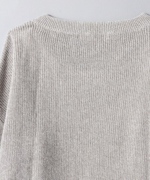 JEANASIS（ジーナシス）の「2PニットレイヤードVネック7S（トップス・レディース・オフホワイト(05)/ブラック(09)/グレー(15)/ブルー(85)・FREE）」の13枚目の写真