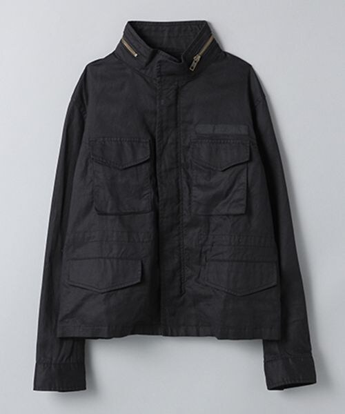 JEANASIS（ジーナシス）の「M65ジャケット（ジャケット/アウター・レディース・カーキ(78)/ネイビー(88)・FREE）」の2枚目の写真