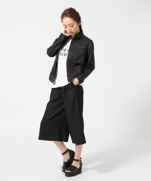 JEANASIS（ジーナシス）の「M65ジャケット（ジャケット/アウター・レディース・カーキ(78)/ネイビー(88)・FREE）」の10枚目の写真