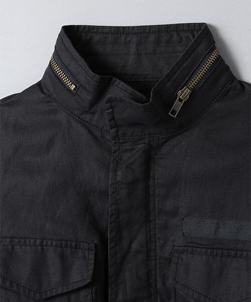 JEANASIS（ジーナシス）の「M65ジャケット（ジャケット/アウター・レディース・カーキ(78)/ネイビー(88)・FREE）」の4枚目の写真