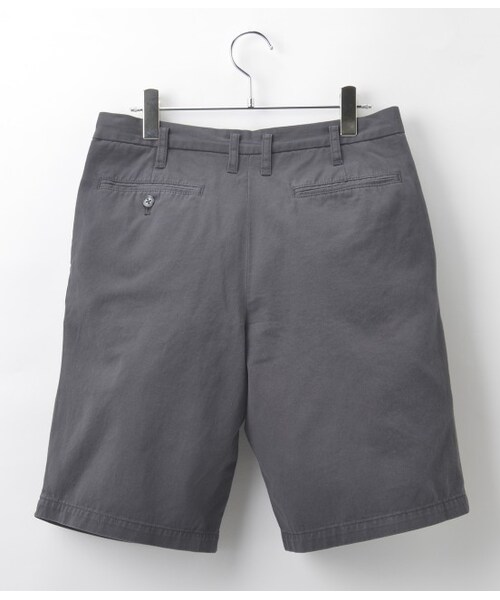 JUNRED（ジュンレッド）の「【先行予約】ワイドショートパンツ（パンツ・メンズ・ブラック/チャコール/ホワイト・0/1/2）」の7枚目の写真