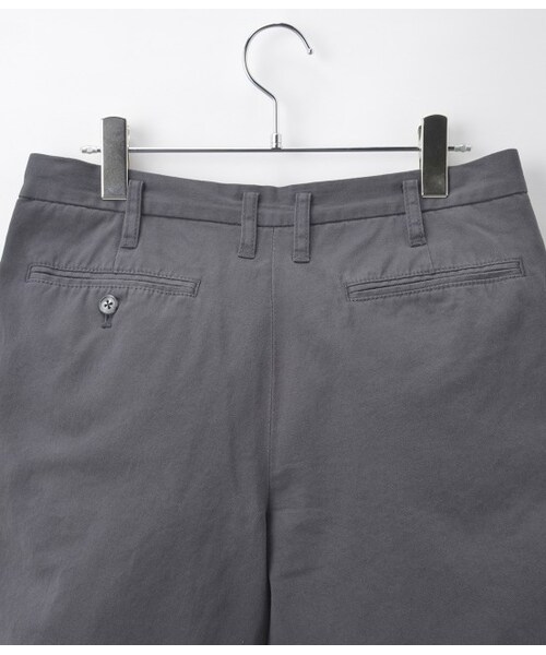 JUNRED（ジュンレッド）の「【先行予約】ワイドショートパンツ（パンツ・メンズ・ブラック/チャコール/ホワイト・0/1/2）」の9枚目の写真