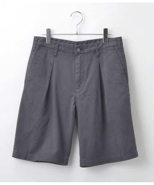 JUNRED（ジュンレッド）の「【先行予約】ワイドショートパンツ（パンツ・メンズ・ブラック/チャコール/ホワイト・0/1/2）」の3枚目の写真