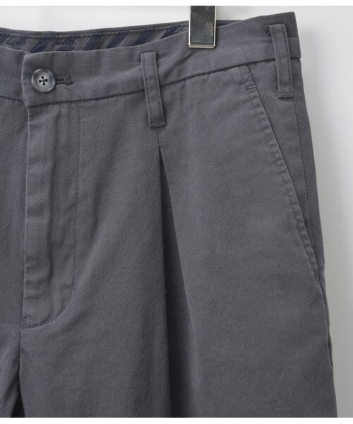 JUNRED（ジュンレッド）の「【先行予約】ワイドショートパンツ（パンツ・メンズ・ブラック/チャコール/ホワイト・0/1/2）」の6枚目の写真