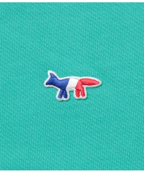 Maison Kitsune（メゾンキツネ）の「HOODIE FOX PATCH（Ｔシャツ/カットソー・メンズ・ホワイト系/ライトグリーン/ピンク・S/M/L）」の11枚目の写真