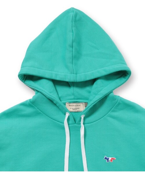 Maison Kitsune（メゾンキツネ）の「HOODIE FOX PATCH（Ｔシャツ/カットソー・メンズ・ホワイト系/ライトグリーン/ピンク・S/M/L）」の6枚目の写真