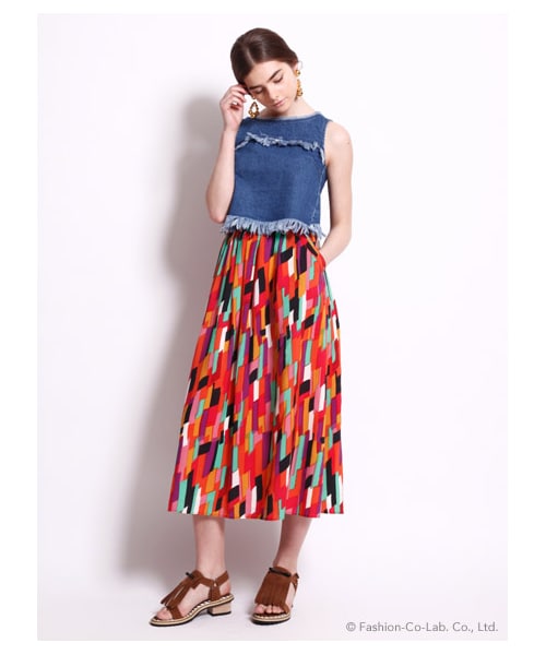 LILY BROWN(リリーブラウン)の「リボン・フリンジ3Wayサンダル(サンダル・レディース・WHT/BEG/BRW・S/M/L)」の11枚目の写真