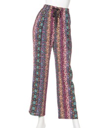 LILY BROWN | 幾何花柄ワイドパンツ(パンツ)