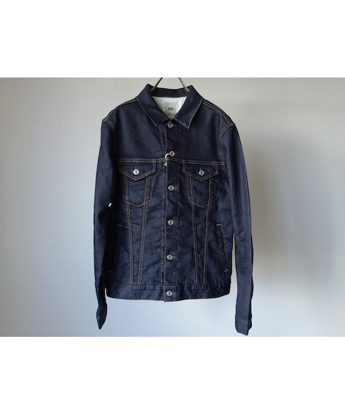 FOB FACTORY（エフオービーファクトリー）の「F.O.B FACTORY エフオービーファクトリー  リラックスデニム サードジャケット ワンウォッシュ（デニムジャケット・メンズ・その他）」の4枚目の写真