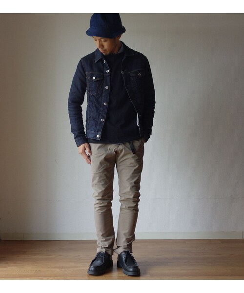 FOB FACTORY（エフオービーファクトリー）の「F.O.B FACTORY エフオービーファクトリー  リラックスデニム サードジャケット ワンウォッシュ（デニムジャケット・メンズ・その他）」の3枚目の写真