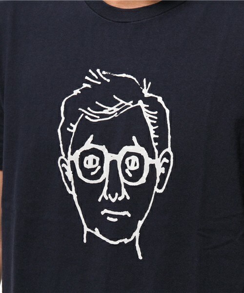 FREDY&GLOSTER（フレディアンドグロスター）の「偉人シリーズＴシャツ　Wood 2015Ｖe（Tシャツ/カットソー・メンズ・ホワイト/ネイビー・SMALL/MEDIUM/LARGE）」の8枚目の写真