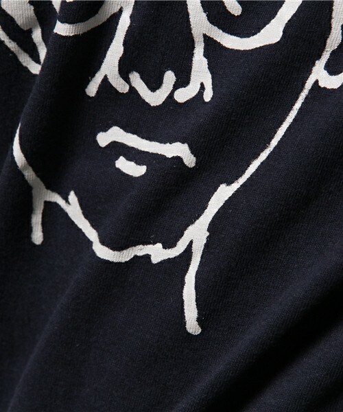 FREDY&GLOSTER（フレディアンドグロスター）の「偉人シリーズＴシャツ　Wood 2015Ｖe（Tシャツ/カットソー・メンズ・ホワイト/ネイビー・SMALL/MEDIUM/LARGE）」の10枚目の写真