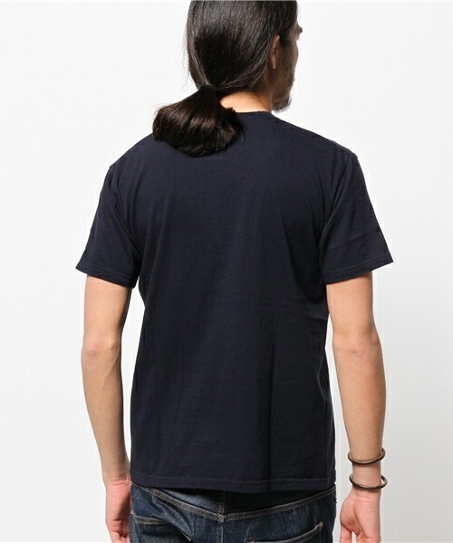 FREDY&GLOSTER（フレディアンドグロスター）の「偉人シリーズＴシャツ　Wood 2015Ｖe（Tシャツ/カットソー・メンズ・ホワイト/ネイビー・SMALL/MEDIUM/LARGE）」の5枚目の写真