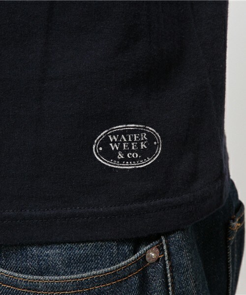 FREDY&GLOSTER（フレディアンドグロスター）の「偉人シリーズＴシャツ　Wood 2015Ｖe（Tシャツ/カットソー・メンズ・ホワイト/ネイビー・SMALL/MEDIUM/LARGE）」の9枚目の写真