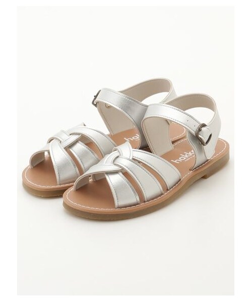 HAKKA KIDS（ハッカキッズ）の「ラメ合皮サンダル（シューズ・キッズ・ピンク/パープル/シルバ-・15.0/16.0/17.0/18.0/19.0/20.0/21.0）」の11枚目の写真