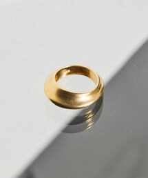ear PAPILLONNER（イアパピヨネ）の「《スターリングシルバー使用》ディスクリング（リング・レディース）」