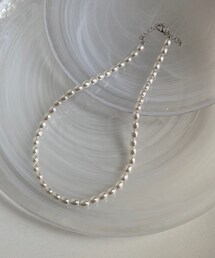 DouDou | ドロップパールミドルネックレス(ネックレス)