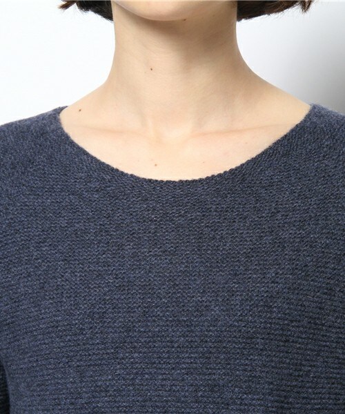 Soareak（ソアリーク）の「ﾎｰﾙｶﾞｰﾒﾝﾄﾆｯﾄPO（ニット/セーター・レディース・グレー/ベージュ/ネイビー/オレンジ・MEDIUM）」の9枚目の写真