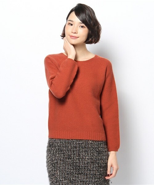 Soareak（ソアリーク）の「ﾎｰﾙｶﾞｰﾒﾝﾄﾆｯﾄPO（ニット/セーター・レディース・グレー/ベージュ/ネイビー/オレンジ・MEDIUM）」の4枚目の写真