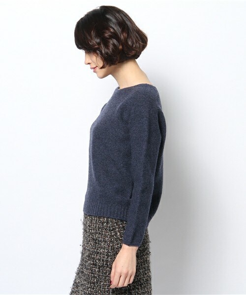 Soareak（ソアリーク）の「ﾎｰﾙｶﾞｰﾒﾝﾄﾆｯﾄPO（ニット/セーター・レディース・グレー/ベージュ/ネイビー/オレンジ・MEDIUM）」の6枚目の写真