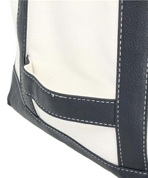 Soareak（ソアリーク）の「ｷｬﾝﾊﾞｽﾄｰﾄ（トートバッグ・レディース・ネイビー/シルバー/ゴールド・FREE）」の7枚目の写真