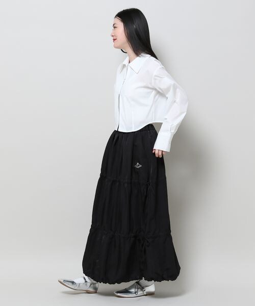 ALAND（エーランド）の「PLASMASPHERE／GISELLE スカート（スカート・ライトグレー(12)/ブラック(19)・F）」の14枚目の写真