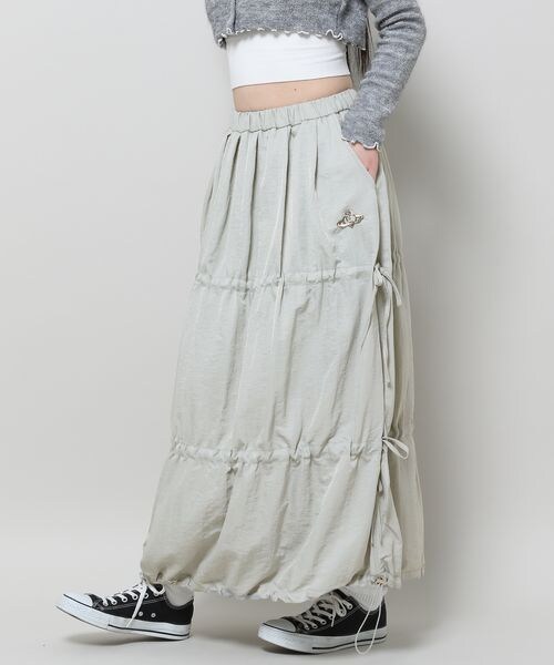 ALAND（エーランド）の「PLASMASPHERE／GISELLE スカート（スカート・ライトグレー(12)/ブラック(19)・F）」の12枚目の写真