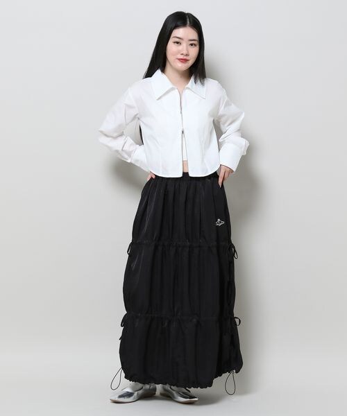 ALAND（エーランド）の「PLASMASPHERE／GISELLE スカート（スカート・ライトグレー(12)/ブラック(19)・F）」の13枚目の写真