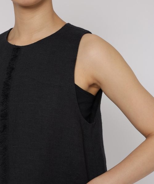 BABYLONE（バビロン）の「リネンキャンパスフレアワンピース（）」 - WEAR