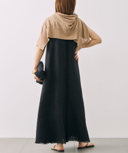 BABYLONE（バビロン）の「リネンキャンパスフレアワンピース（）」 - WEAR
