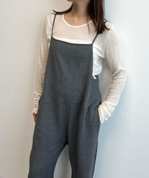 24SS 定価20900円 BABYLONE ニットオールインワン 24SS 定価20900円 BABYLONE ニットオールインワン