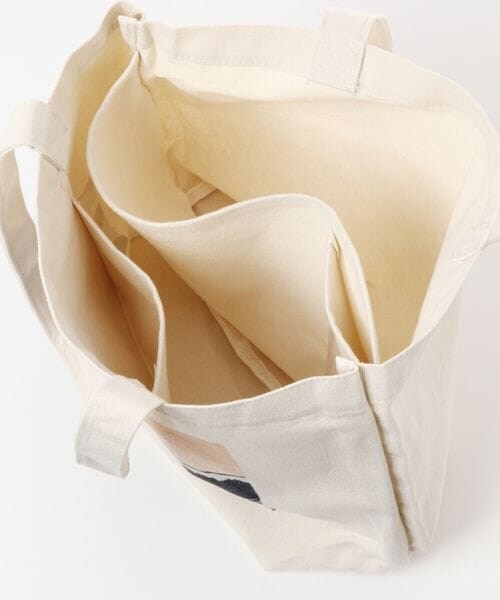 LAKOLE（ラコレ）の「[世界の名作]トートバッグ(L)（バッグ・真珠の耳飾り01/ラストサパー02/笛を吹く少年03/ひまわり04/モナリザ05/神奈川沖浪裏06・F）」の12枚目の写真