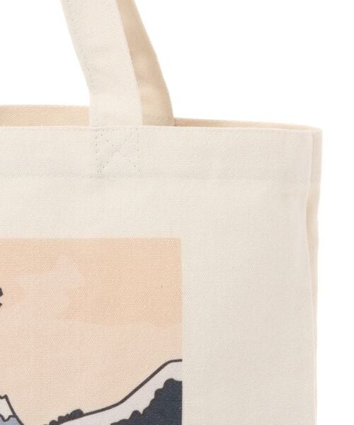 LAKOLE（ラコレ）の「[世界の名作]トートバッグ(L)（バッグ・真珠の耳飾り01/ラストサパー02/笛を吹く少年03/ひまわり04/モナリザ05/神奈川沖浪裏06・F）」の11枚目の写真