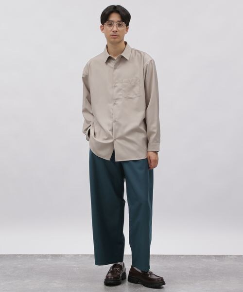 LAKOLE(ラコレ)の「TRワイドイージーパンツ(パンツ・チャコール18/ブラック19/グリーン70・S/M/L)」の11枚目の写真