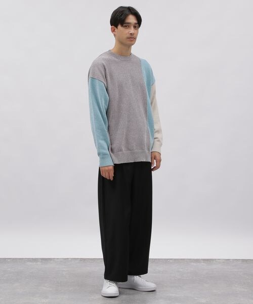 LAKOLE(ラコレ)の「TRワイドイージーパンツ(パンツ・チャコール18/ブラック19/グリーン70・S/M/L)」の9枚目の写真