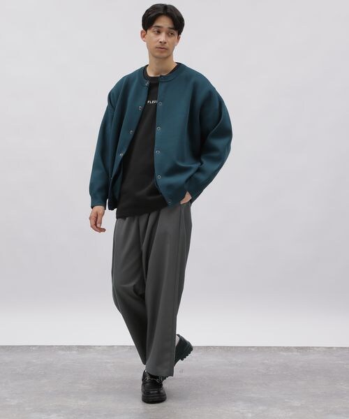 LAKOLE(ラコレ)の「TRワイドイージーパンツ(パンツ・チャコール18/ブラック19/グリーン70・S/M/L)」の7枚目の写真