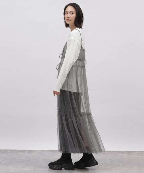 LAKOLE（ラコレ）の「チュールキャミワンピース（）」 - WEAR