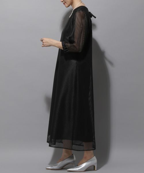 LEPSIM（レプシィム）の「2WAY格子レースワンピース（）」 - WEAR
