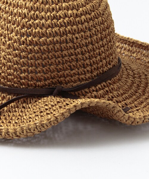 KBF（ケイビーエフ）の「寬緣帽（帽子・レディース・原色/棕色・one）」の5枚目の写真