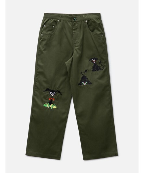 WRINKLED AND TWISTED パンツ SLY | 【期間限定】カートに入れると定価から5％OFF！TUCK WIDE