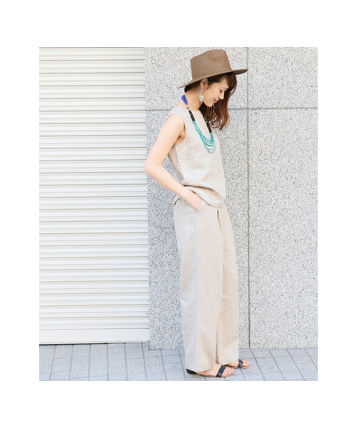 URBAN RESEARCH DOORS リネンパンツ リネンイージーパンツ（その他パンツ）｜URBAN RESEARCH DOORS