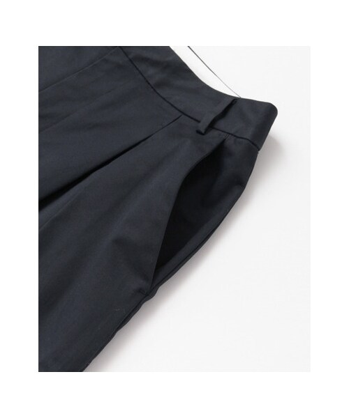 URBAN RESEARCH DOORS（アーバンリサーチドアーズ）の「コットンタックワイドパンツ（パンツ・レディース・BEIGE/NAVY・36/38）」の11枚目の写真