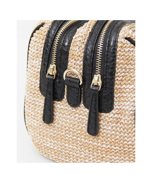 RODE SKO（ロデスコ）の「異素材ボストン（バッグ・レディース・BLACK/CAMEL/WHITE・FREE）」の10枚目の写真