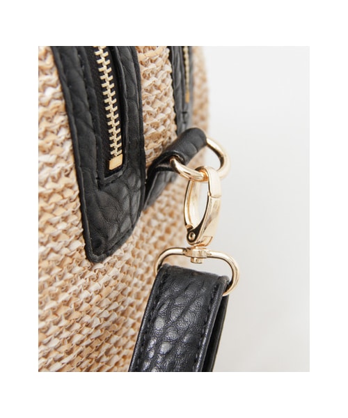 RODE SKO（ロデスコ）の「異素材ボストン（バッグ・レディース・BLACK/CAMEL/WHITE・FREE）」の9枚目の写真