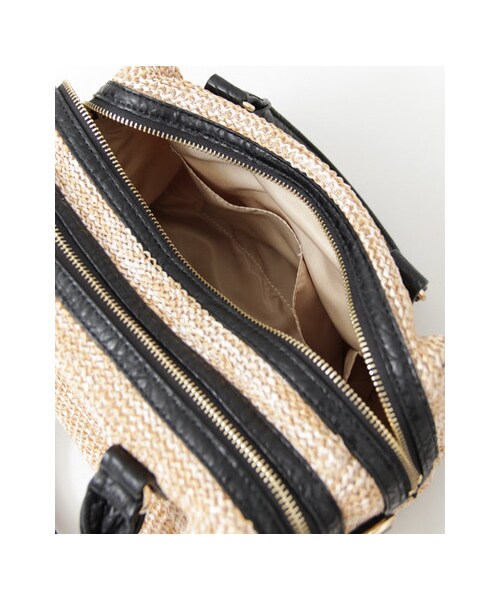 RODE SKO（ロデスコ）の「異素材ボストン（バッグ・レディース・BLACK/CAMEL/WHITE・FREE）」の13枚目の写真