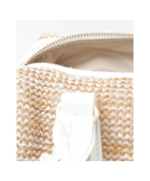 RODE SKO（ロデスコ）の「異素材ボストン（バッグ・レディース・BLACK/CAMEL/WHITE・FREE）」の15枚目の写真