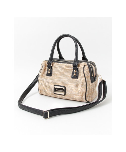 RODE SKO（ロデスコ）の「異素材ボストン（バッグ・レディース・BLACK/CAMEL/WHITE・FREE）」の4枚目の写真